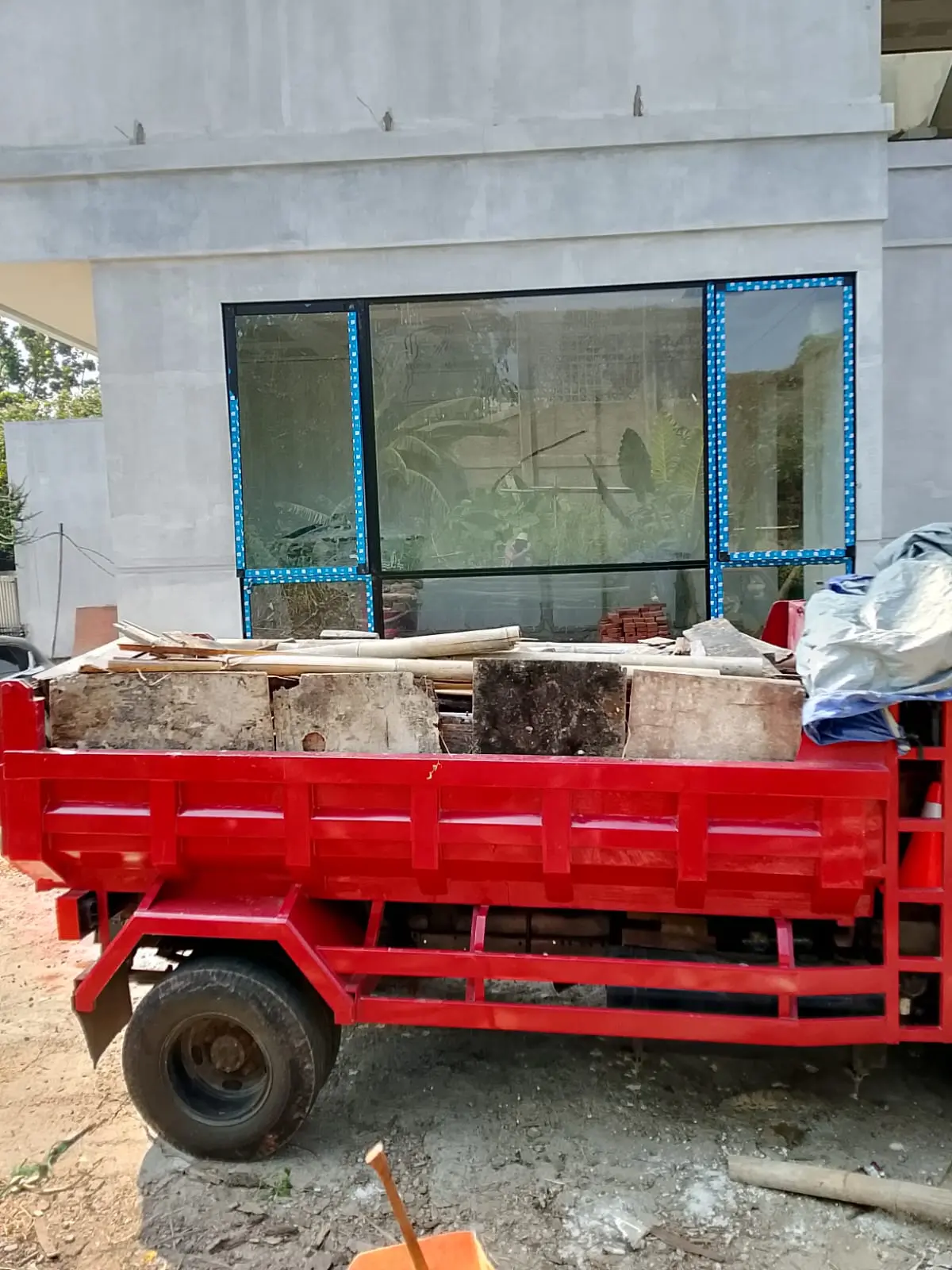 Buang Puing Sampah Proyek